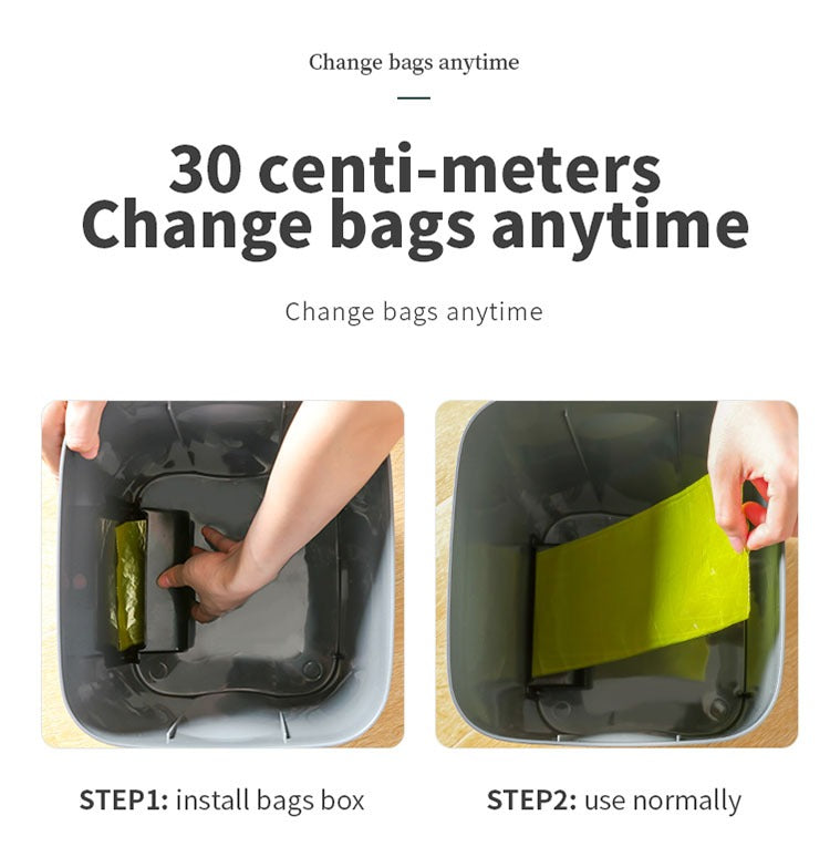 Poubelle automatique à capteur infrarouge – 16L étanche