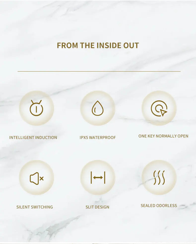 Poubelle automatique à capteur – Étanche et silencieuse 7L / 9L