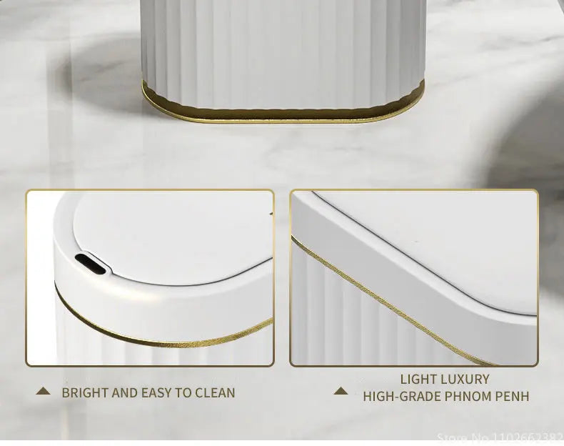 Poubelle automatique à capteur – Étanche et silencieuse 7L / 9L