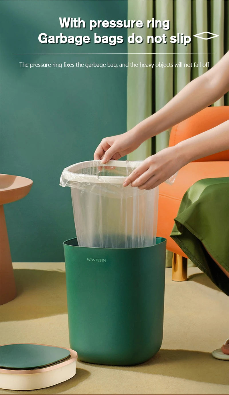 Poubelle automatique 12L étanche – Capteur infrarouge intelligent