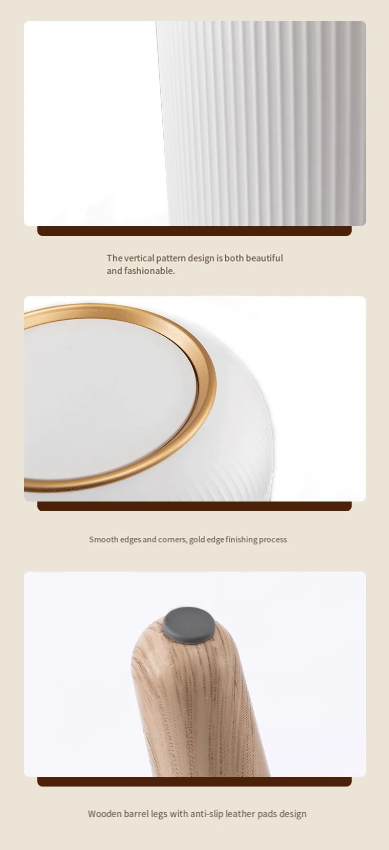 Poubelle intelligente à capteur – ouverture automatique et silencieuse