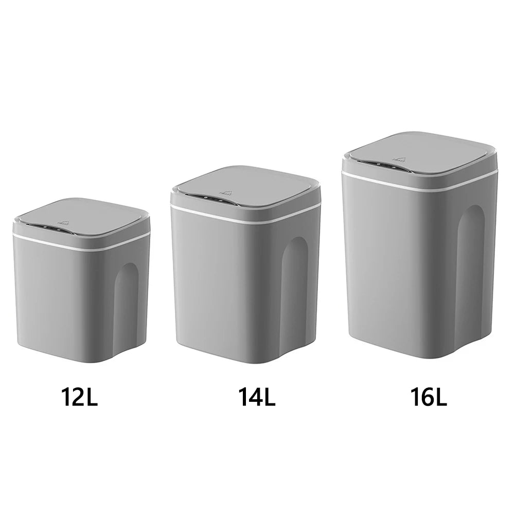 Poubelle automatique 20L à capteur infrarouge – Étanche et rechargeable