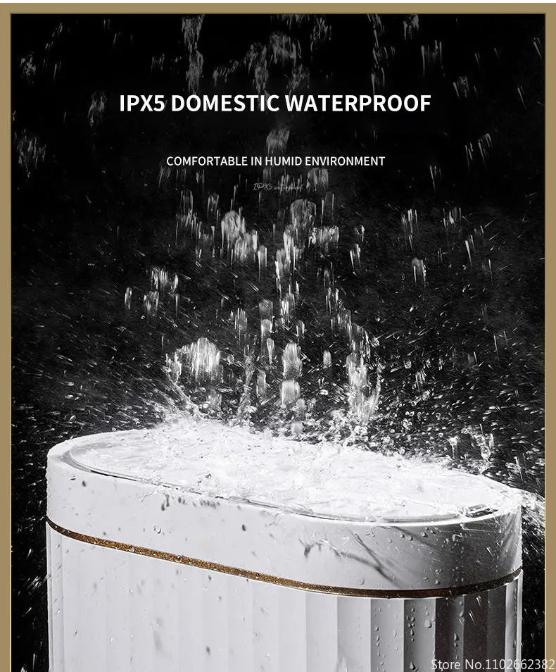 Poubelle automatique à capteur – Étanche et silencieuse 7L / 9L