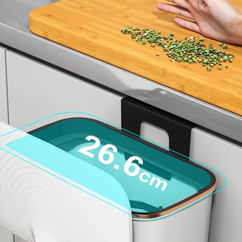 Poubelle murale avec couvercle – Compacte et sans odeur