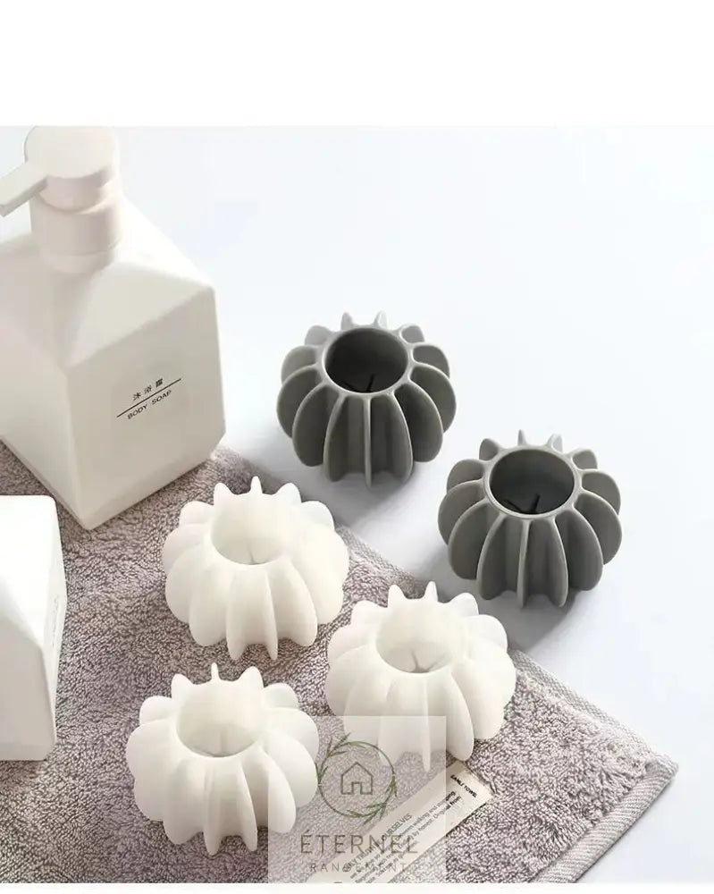 Balle de lavage en silicone – anti-enchevêtrement et attrape-poils pour machine à laver