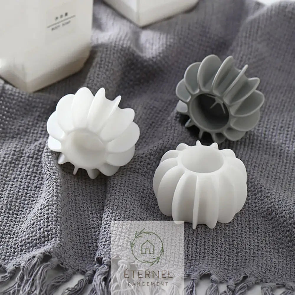 Balle de lavage en silicone – anti-enchevêtrement et attrape-poils pour machine à laver