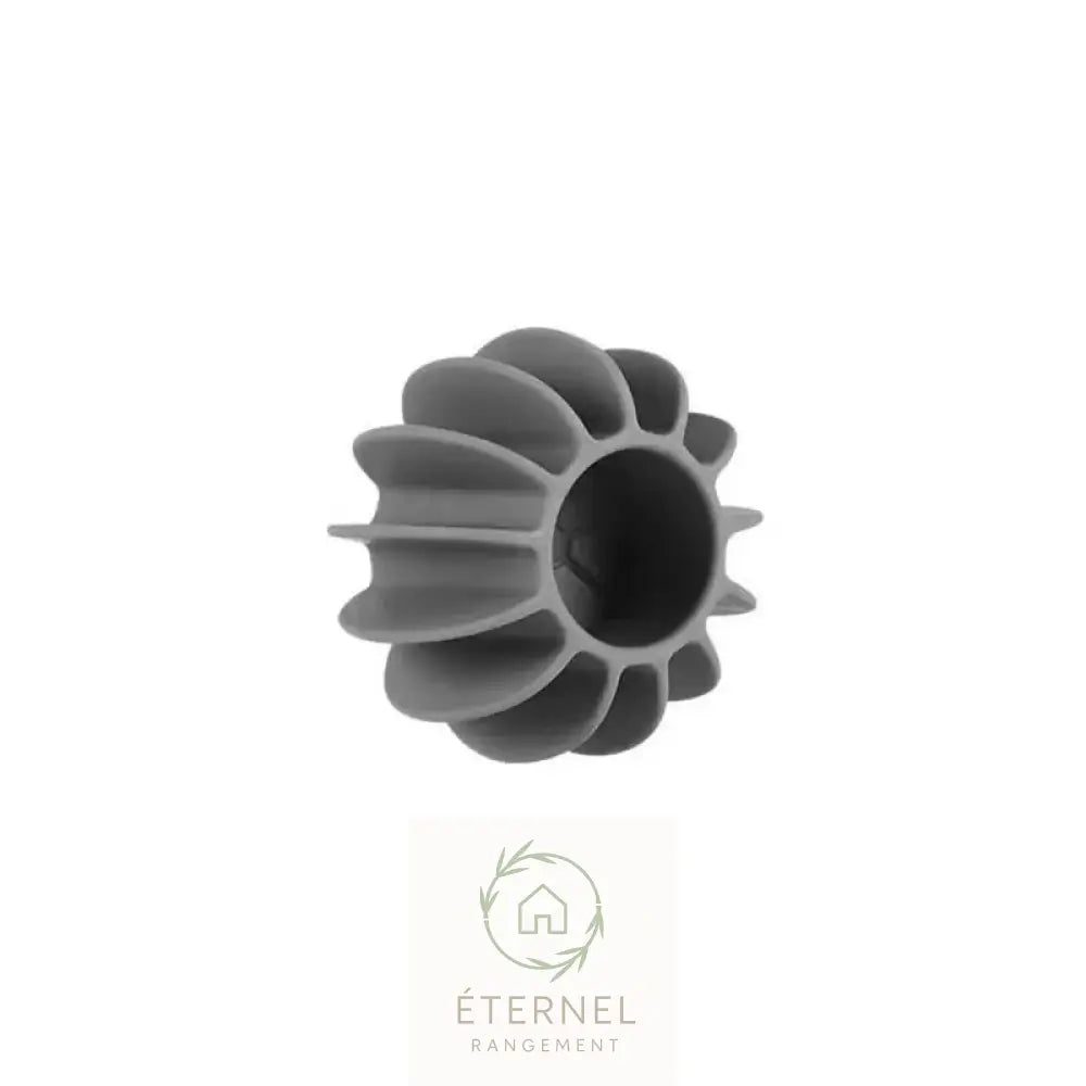 Balle de lavage en silicone – anti-enchevêtrement et attrape-poils pour machine à laver JIT-003-1PC-Gery