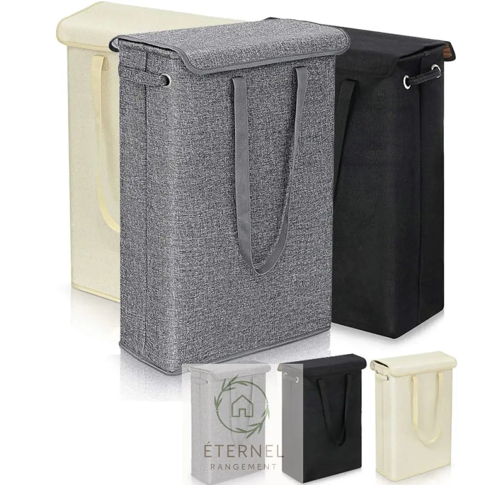 Panier à linge en tissu Oxford – corbeille à linge pliable au style classique