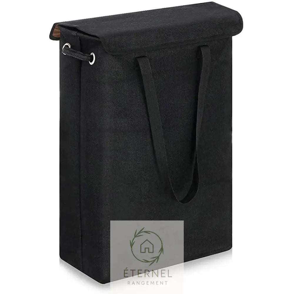 Panier à linge en tissu Oxford – corbeille à linge pliable au style classique black