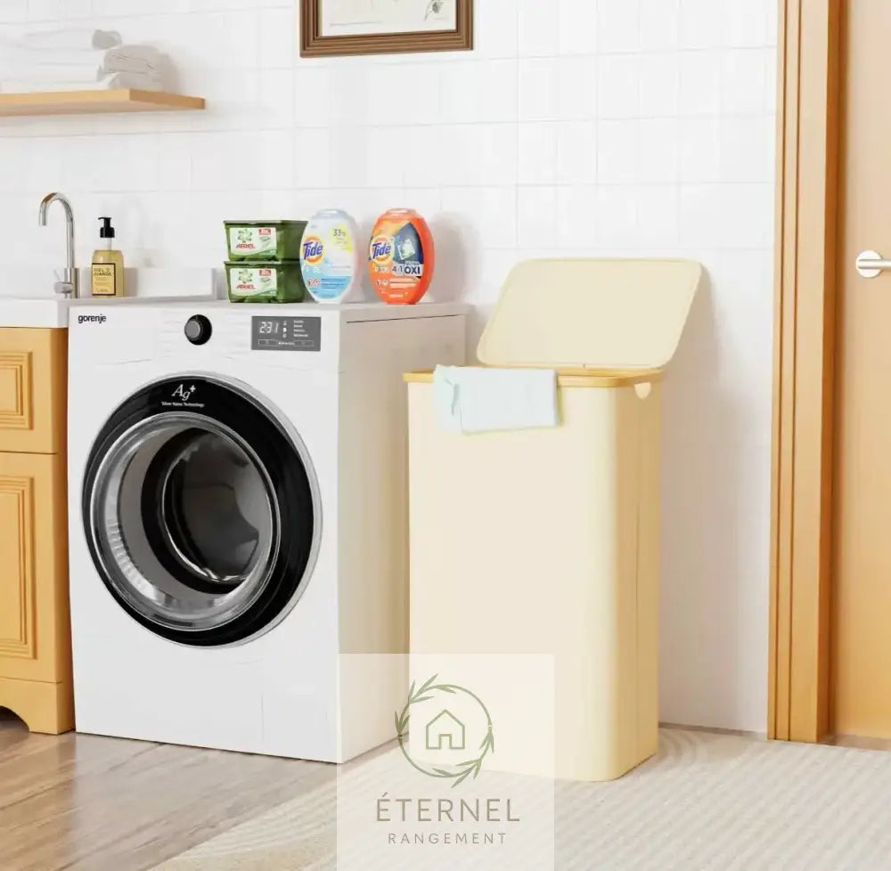 Panier à linge pliable en tissu Oxford – design japonais élégant et pratique