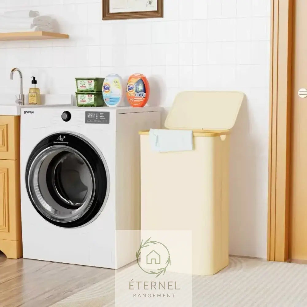 Panier à linge pliable en tissu Oxford – design japonais élégant et pratique