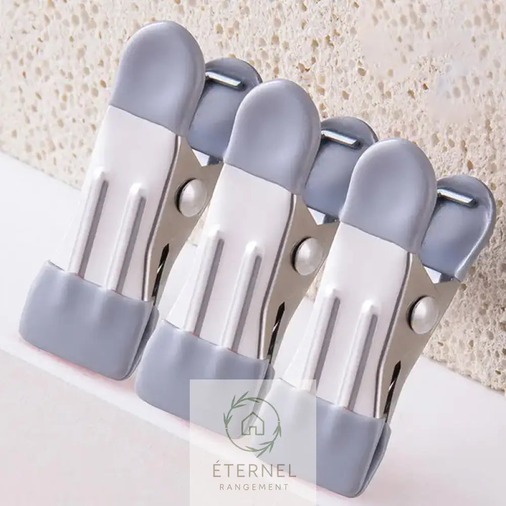 Petites pinces à linge en acier inoxydable – solides antirouille et durables (lot de 10 ou 20 pièces)