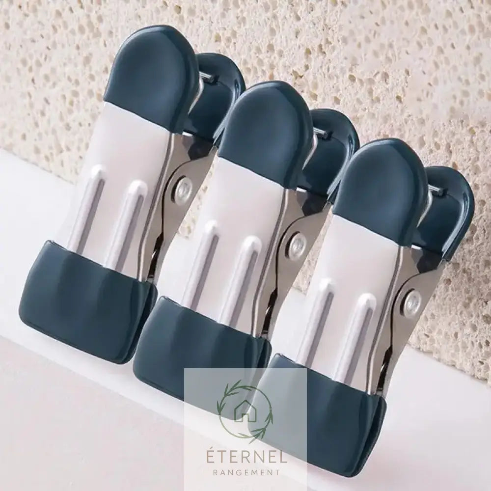 Petites pinces à linge en acier inoxydable – solides antirouille et durables (lot de 10 ou 20 pièces)