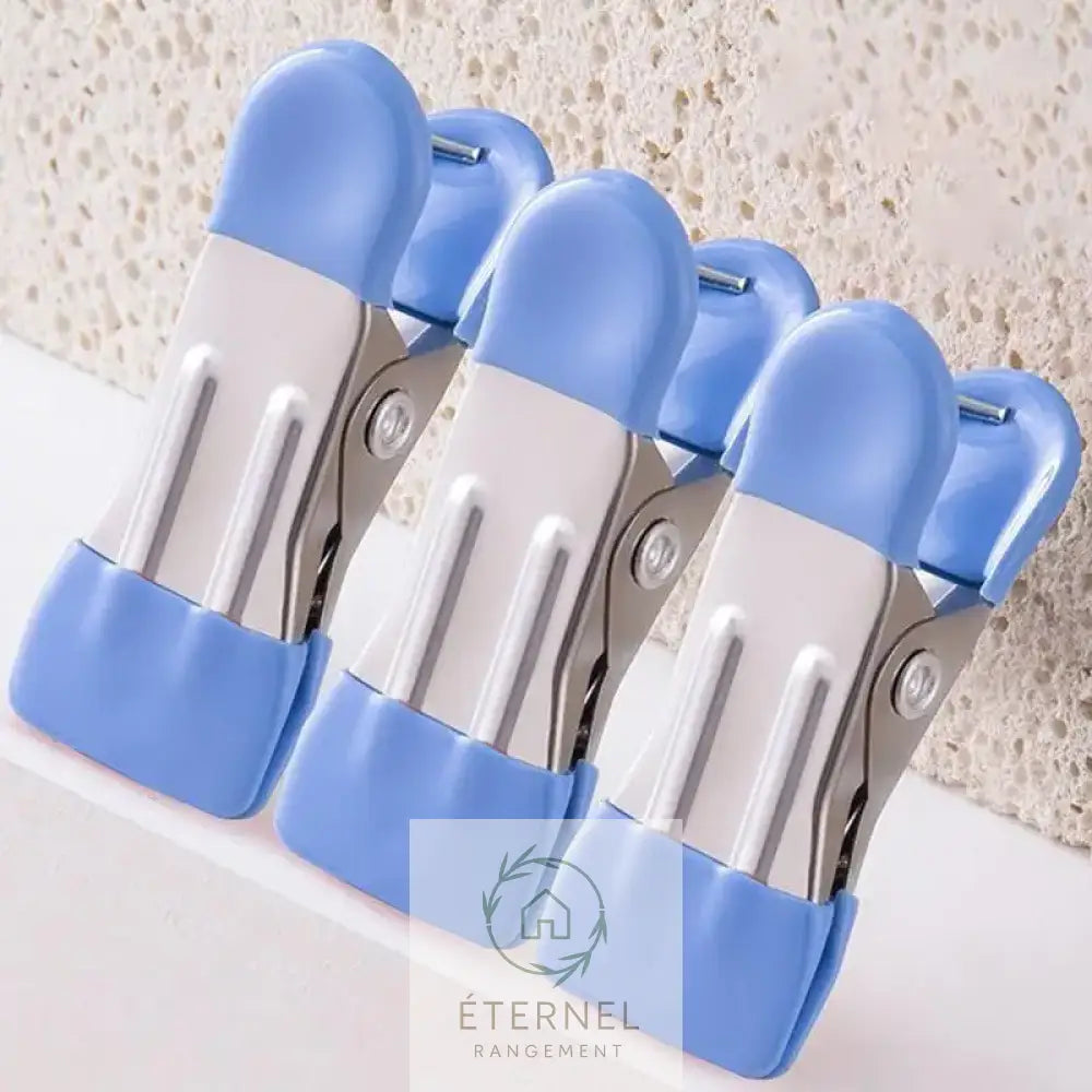 Petites pinces à linge en acier inoxydable – solides antirouille et durables (lot de 10 ou 20 pièces)