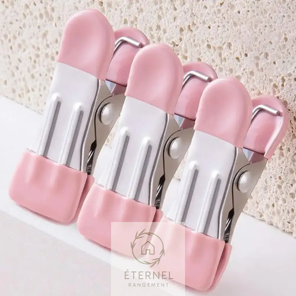 Petites pinces à linge en acier inoxydable – solides antirouille et durables (lot de 10 ou 20 pièces)