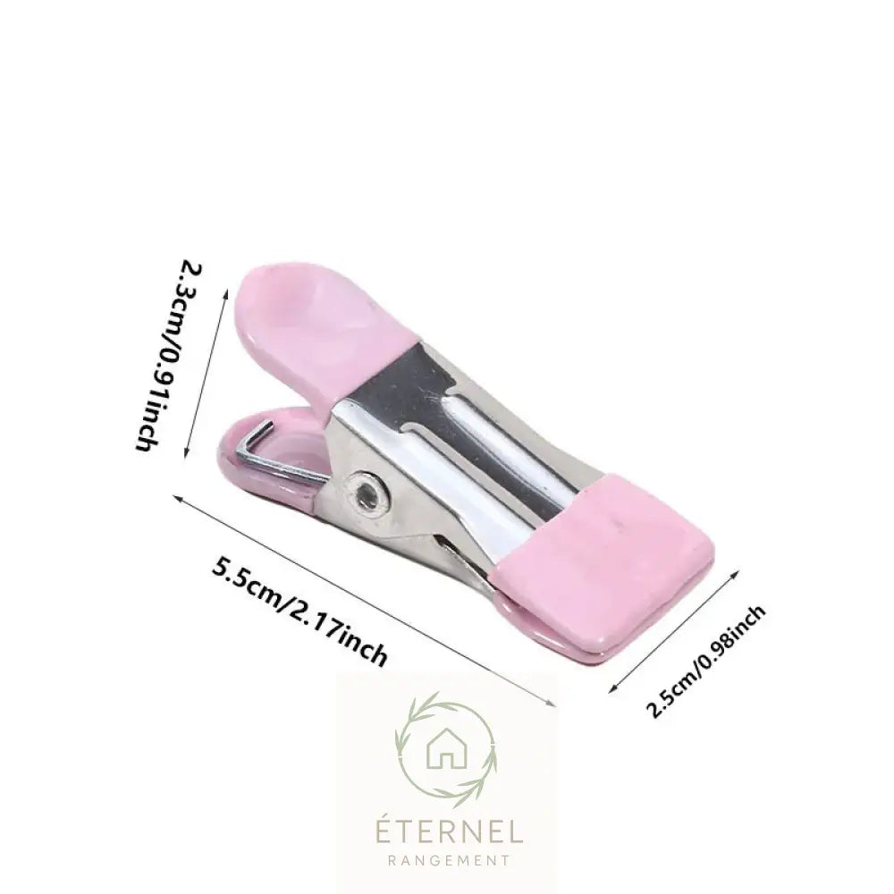 Petites pinces à linge en acier inoxydable – solides antirouille et durables (lot de 10 ou 20 pièces)