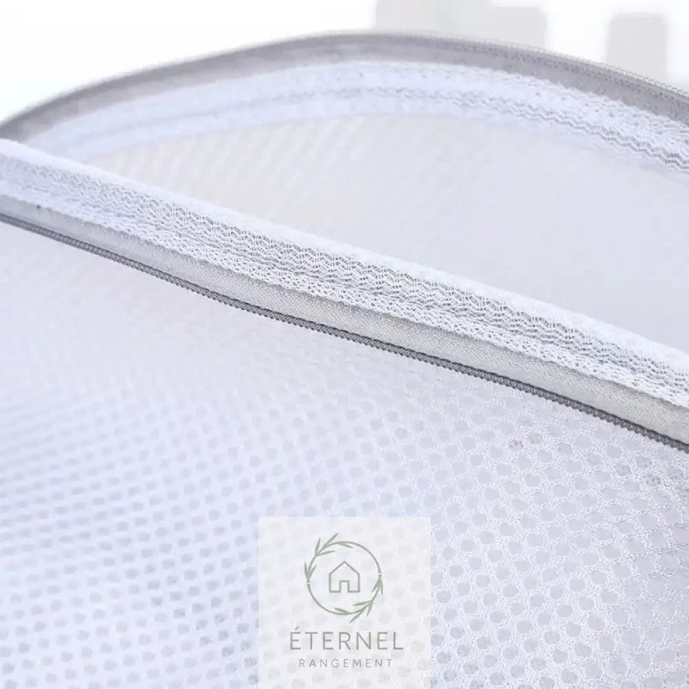 Sac de lavage en maille pour chaussures et vêtements – protection anti-enchevêtrement avec fermeture éclair