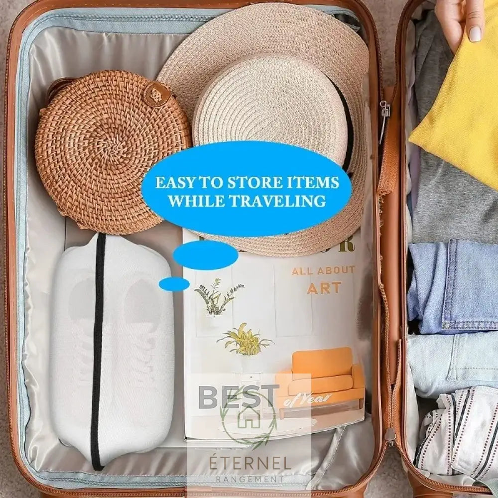 Sac de lavage en maille pour chaussures et vêtements – protection anti-enchevêtrement avec fermeture éclair