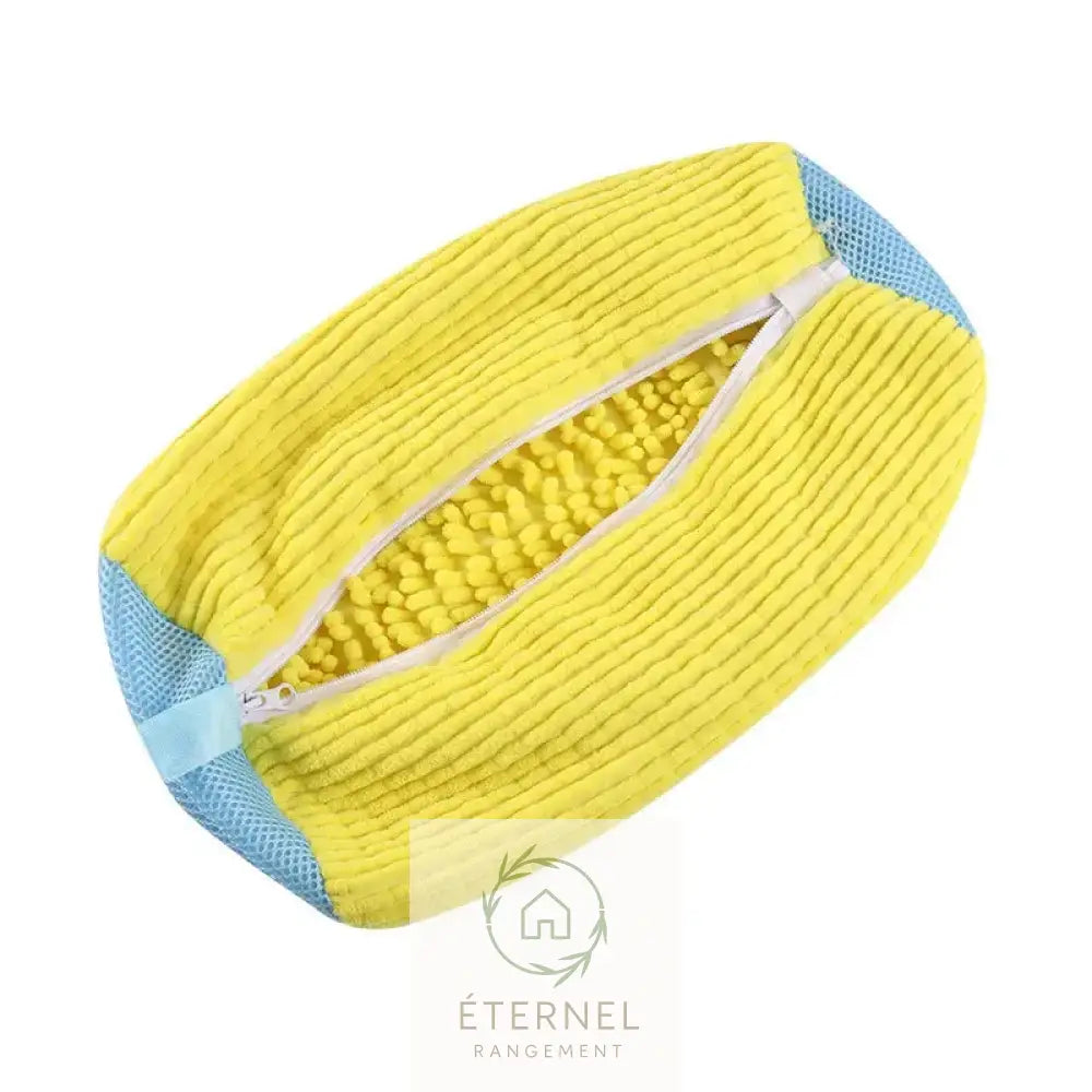 Sac de lavage pour chaussures – polyester nylon résistant avec crochet et fermeture éclair