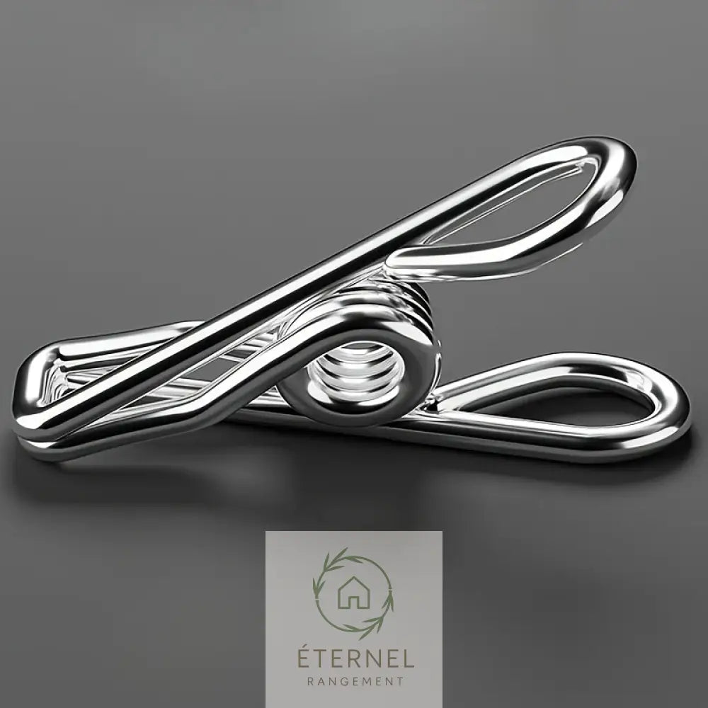 Support mural en acier inoxydable – fixation solide et durable pour accessoires de buanderie